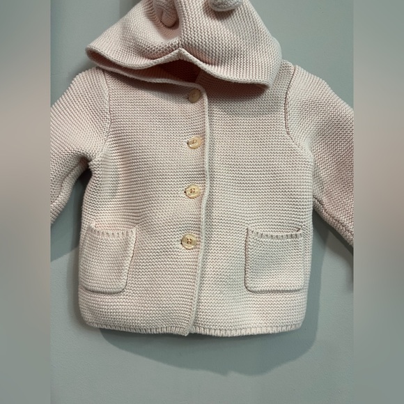 GAP Light Pink Kids Coat with Playful Hood - Picture 6 of 6